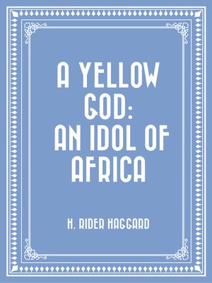 cover image of A Yellow God